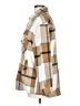 Unbranded 100% Polyester Plaid Ivory Jacket Size L - photo 5