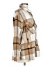 Unbranded 100% Polyester Plaid Ivory Jacket Size L - photo 4