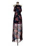 Iz Byer 100% Polyester Floral Blue Casual Dress Size S - photo 1