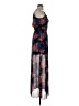 Iz Byer 100% Polyester Floral Blue Casual Dress Size S - photo 4