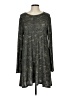 Mud Pie Camo Gray Casual Dress Size L - photo 1