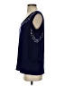 Only Mine Blue 3/4 Sleeve Top Size M - photo 5