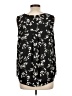 Unbranded 100% Polyester Black Sleeveless Blouse Size L - photo 2