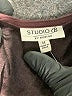 Studio B by BOBEAU Solid Burgundy Jumpsuit Size M - photo 4