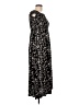 Unbranded 100% Rayon Floral Black Casual Dress Size L - photo 4