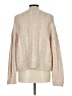 CeCe Metallic Tan Pullover Sweater Size L - photo 2