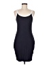 Express Solid Blue Casual Dress Size M - photo 1