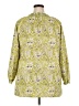 Unbranded 100% Polyester Green Long Sleeve Blouse Size XL - photo 2