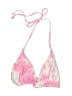 Shein Tie-dye Pink Swimsuit Top Size M - photo 1