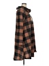 Chris & Carol Plaid Brown Poncho Size 1X - photo 4