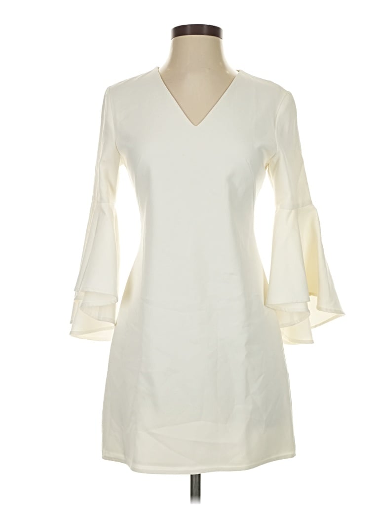 Pre-owned Love, Bonito Casual Dress In White