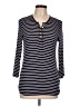 QMack Blue Long Sleeve Henley Size L - photo 1