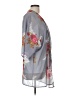 Unbranded 100% Polyester Gray Kimono Size L - photo 4
