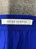 Peter Nygard 100% Polyester Blue 3/4 Sleeve Blouse Size L (estimated) - photo 7