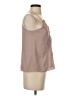 WAYF 100% Polyester Tan Sleeveless Blouse Size XS - photo 4
