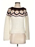 The Limited Chevron-herringbone Ivory Pullover Sweater Size XS - photo 1