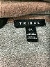 Tribal Stripes Silver Pullover Sweater Size L - photo 7