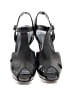 Stuart Weitzman Black Sandals Size 9 1/2 (narrow) - photo 2