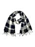 Plush Checkered-gingham Blue Scarf One size - photo 1