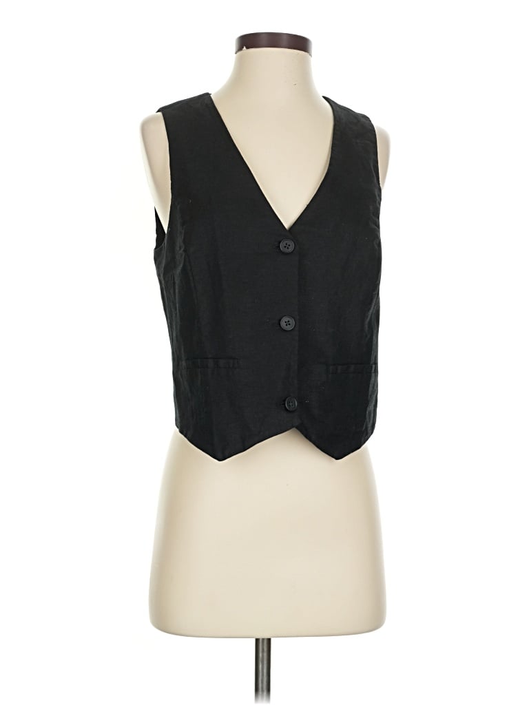 Pre-owned Gap Tuxedo Vest In Black