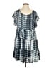 ee:some 100% Rayon Tie-dye Blue Casual Dress Size S - photo 1