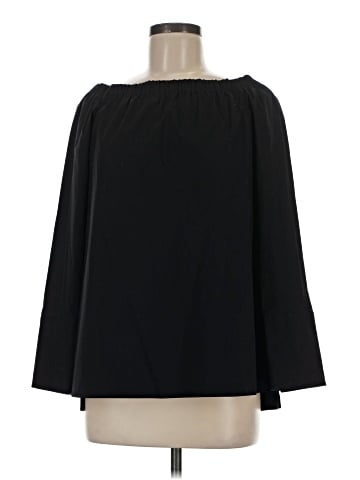 Lafayette 148 New York Long Sleeve Blouse (view 1)