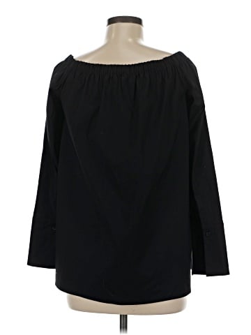 Lafayette 148 New York Long Sleeve Blouse (view 2)