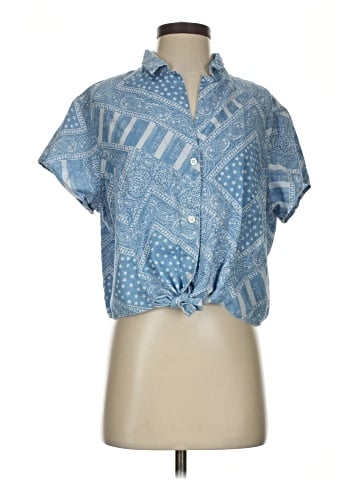 CALVIN KLEIN JEANS Short Sleeve Blouse (view 1)