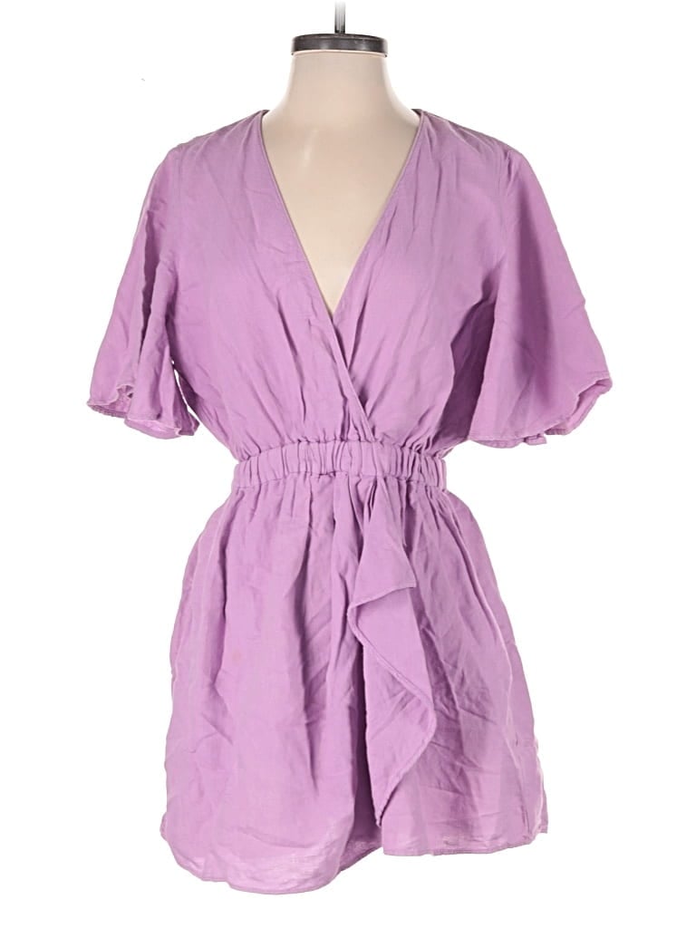 Pre-owned Zara Romper In Purple