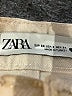 Zara 100% Baumwolle Metallic Gold Jeans Size 2 - photo 3