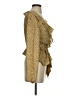 Max Studio 100% Polyester Gold Long Sleeve Blouse Size S - photo 4