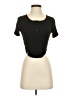 Assorted Brands Black Short Sleeve Henley Size S - photo 1