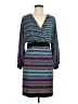 Laundry by Design Chevron-herringbone Teal Cocktail Dress Size 8 - photo 1