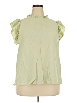Shein Curve Sleeveless Blouse