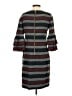 Sara Campbell Stripes Gray Casual Dress Size S - photo 2