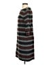 Sara Campbell Stripes Gray Casual Dress Size S - photo 5