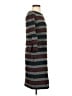 Sara Campbell Stripes Gray Casual Dress Size S - photo 4