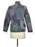 Alfred Dunner Graphic Teal Purple Jacket Size 6 (petite) - photo 2
