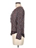 Daniel Rainn 100% Rayon Blue Long Sleeve Blouse Size M (petite) - photo 5