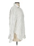 Zara Ivory Long Sleeve Button-Down Shirt Size S - photo 4