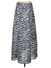 Old Navy 100% Polyester Animal Print Blue Casual Skirt Size 4 - photo 2