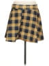 Unbranded Plaid Yellow Casual Skirt Size S - photo 2