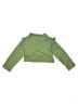 Nanette Lepore 100% Cotton Solid Green Jacket 18-24 MO / 24 MO - photo 2