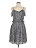 Assorted Brands Hearts Gray Casual Dress Size M (estimated) - photo 1