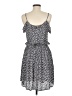 Assorted Brands Hearts Gray Casual Dress Size M (estimated) - photo 2