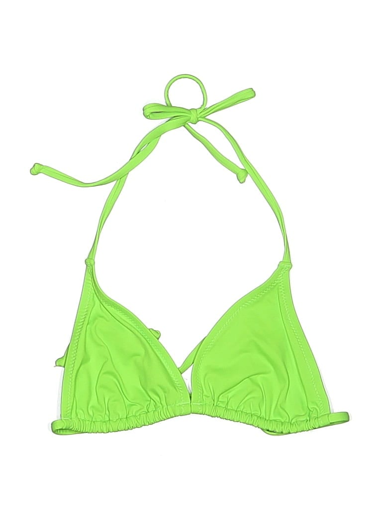 Pre-owned Skims Swimsuit Top Green Swimwear