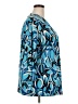 Worthington Blue 3/4 Sleeve Blouse Size 3X - photo 4