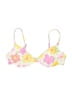 Peppermayo Floral Yellow Swimsuit Top Size 4 - photo 1