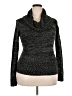 L.e.i. Tweed Gray Turtleneck Sweater Size XXL - photo 1