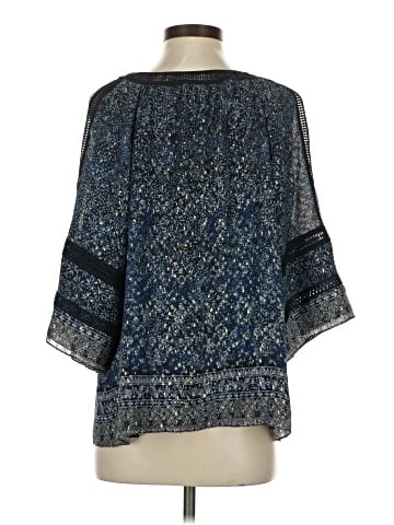 Elie Tahari 3/4 Sleeve Silk Top (view 2)